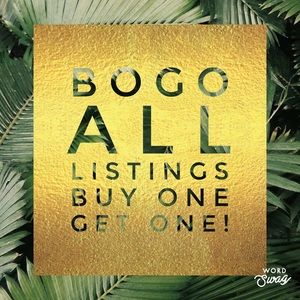ALL Listings BOGO!!!!